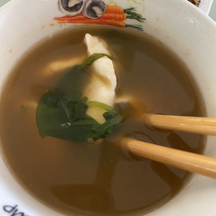 海老の茹で汁で簡単美味しいスープ